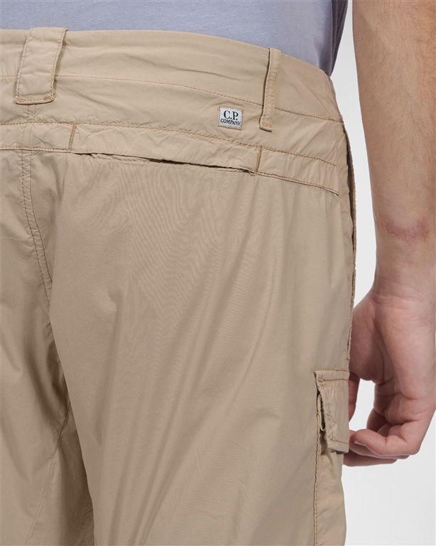 50 FILI STRETCH CARGO PANTS COBBLESTONE - MARRONE C.P. COMPANY - Pantaloni